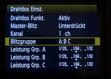 Yongnuo 622C und mehrere Blitzgeräte