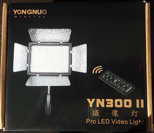 Yongnuo YN 300 II video lights