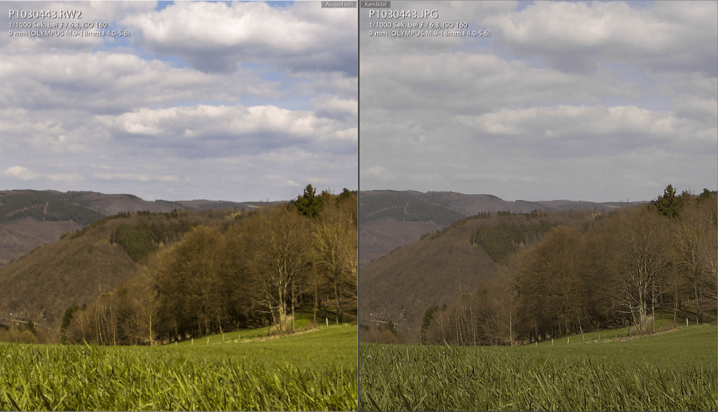 Alterantive JPEG for capturing