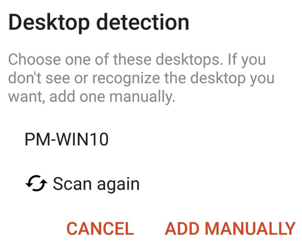 Windows 10 und Remote Desktop auf Android