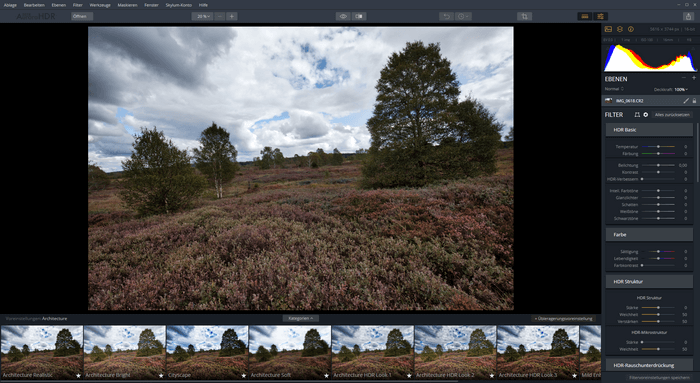Aurora HDR 2018 a replacement for Luminar 2018