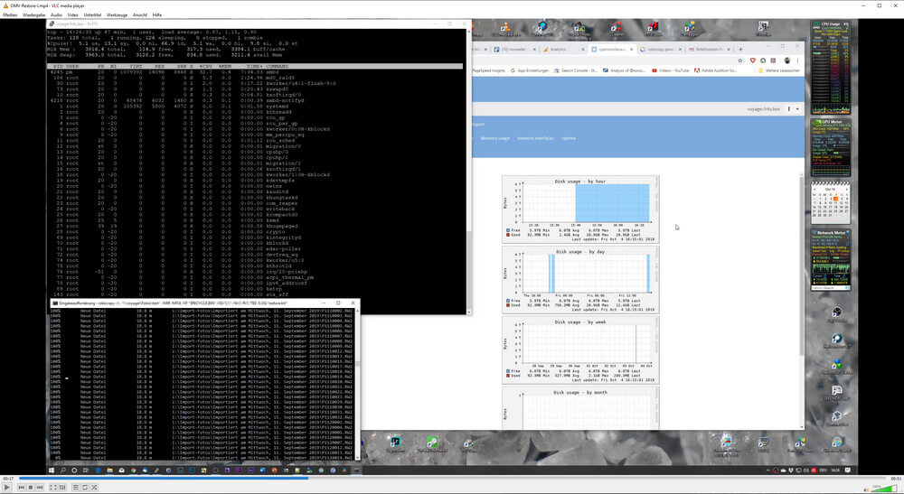 mass rename video files nas