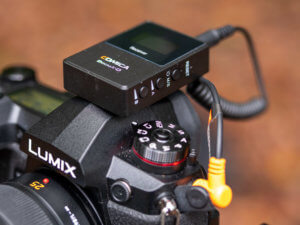 Wireless audio with the Comica Boom X-D