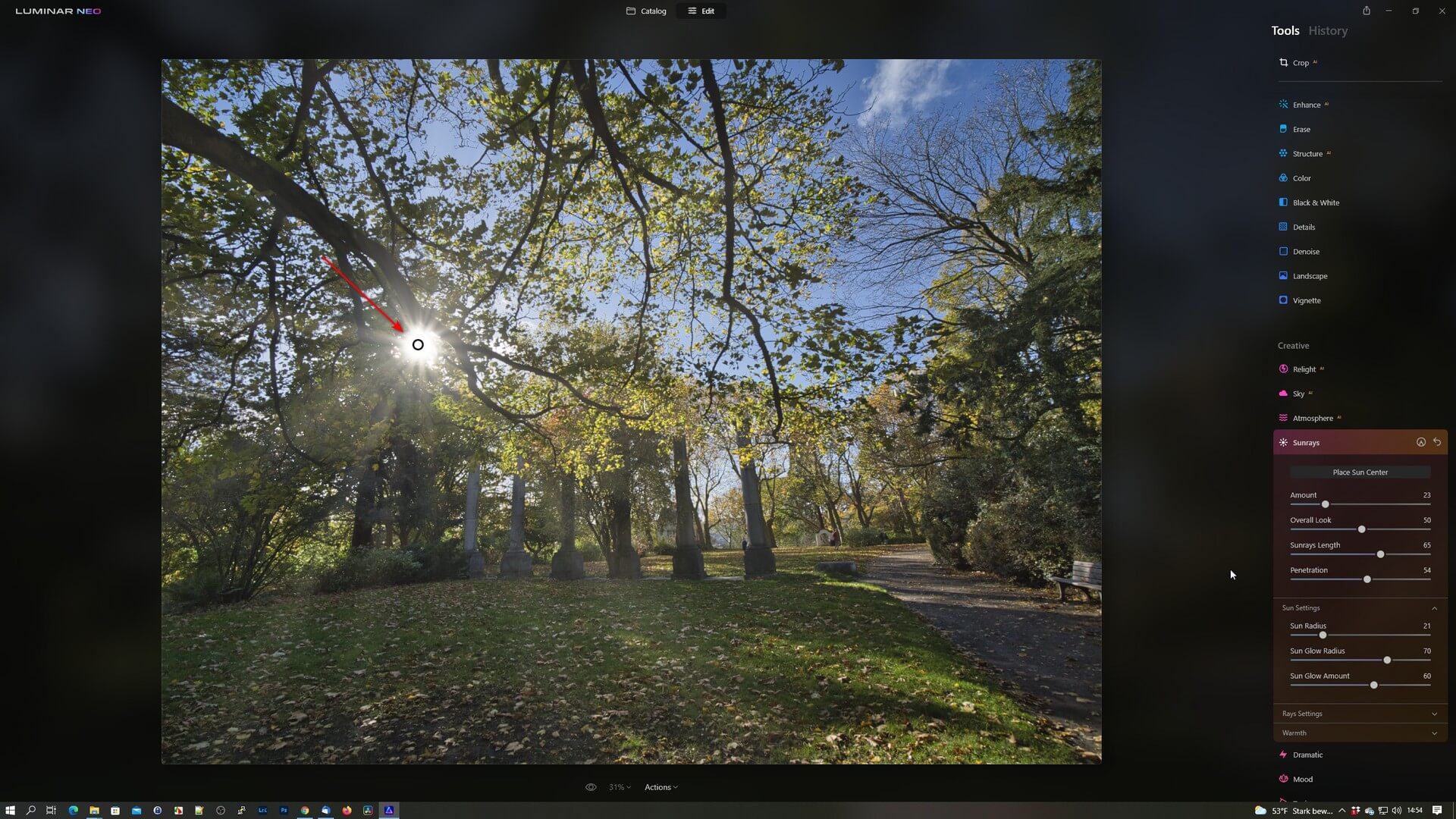 Luminar NEO erste Beta