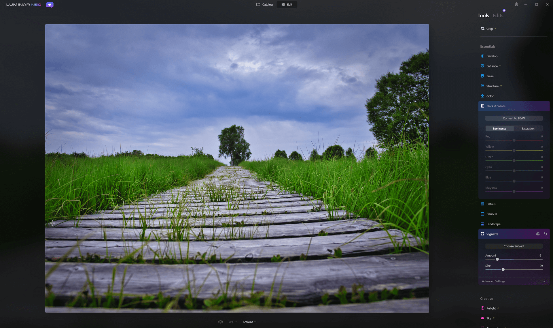 Luminar NEO Early Access Update 2