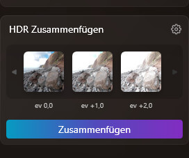 Vergleich der HDR Tools HDR Merge, Lightroom, Photomatix und SNS-HDR