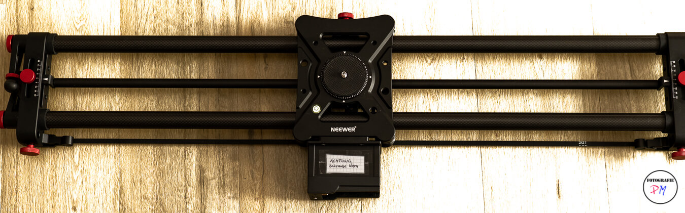 Neewer motorized slider for timelapse and video shooting
