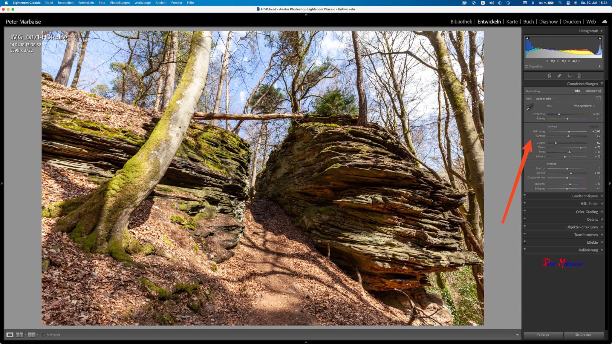 Vergleich der HDR Tools HDR Merge, Lightroom, Photomatix und SNS-HDR