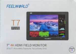 7 inch external monitor FeelWorld T7 Plus