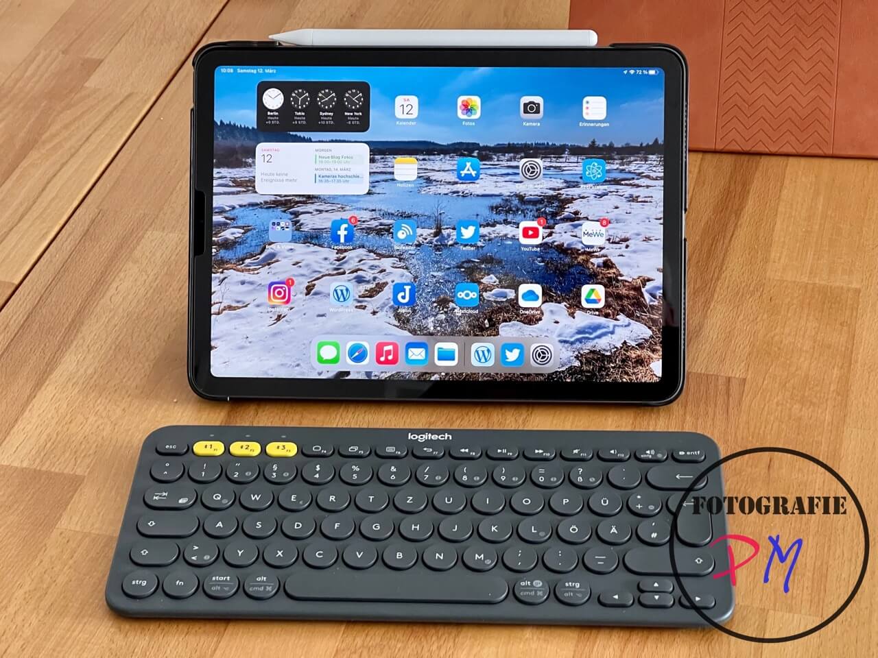 Tastatur für das iPad Air