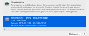 Samba and MacOS Timemachine backup