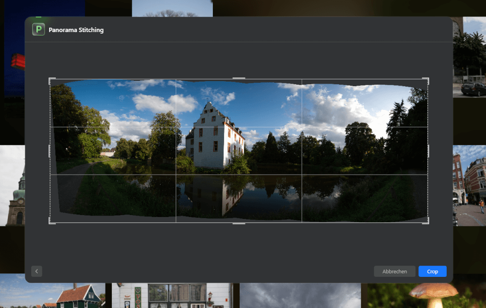 Luminar Neo Beta mit Ausblick auf die Panorama Funktion
