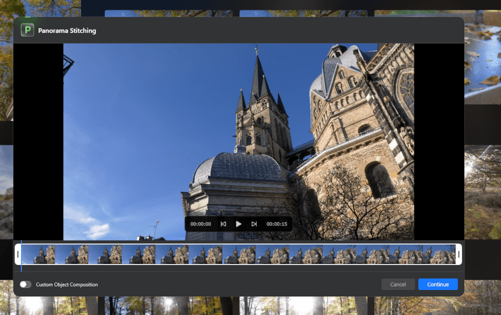 Luminar Neo Beta mit Ausblick auf die Panorama Funktion