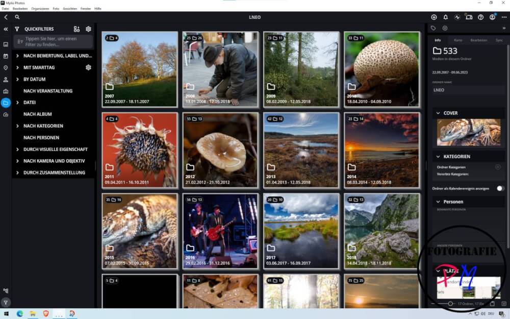 Mylio Photos ein kostenloser Foto Editor