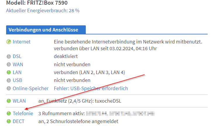 Aufrüstung im Netz VoIP und OPNSense