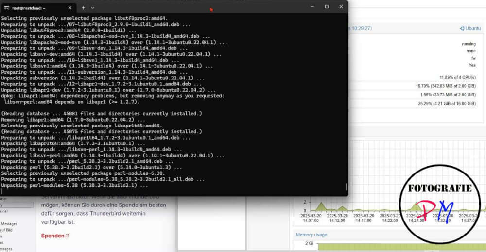 Ubuntu Upgrade on a Nextcloud instance