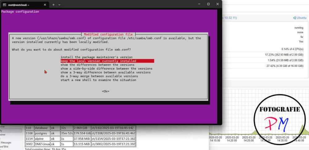 Ubuntu Upgrade on a Nextcloud instance
