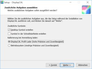 Monitor Profilierung mit Display Cal