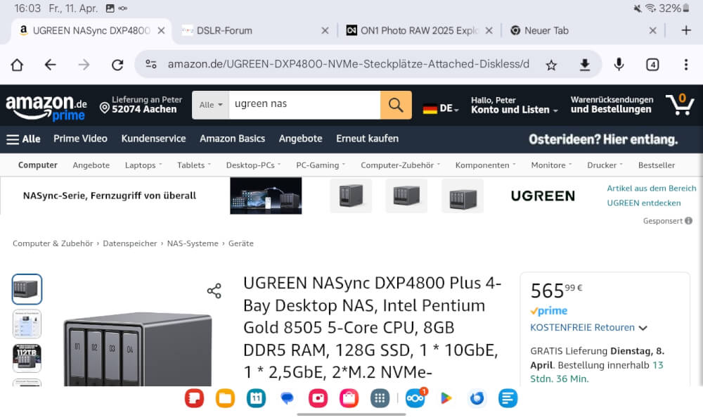 Samsung Galaxy Tab A9 nach einem Jahr