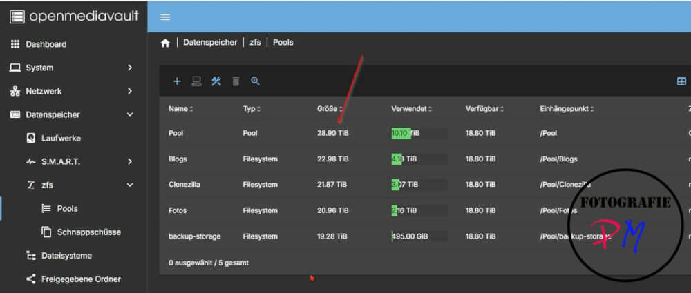 More storage space for Openmediavault server