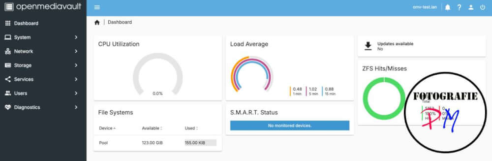 Openmediavault with ZFS filesystem