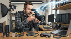 Effiziente Datensicherung von Fotos und Videos unterwegs