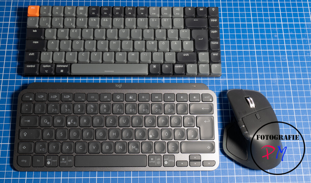 Logitech MX Keys Mini und MX Master 4