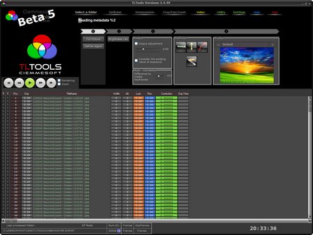 Timelapse mit LTtools