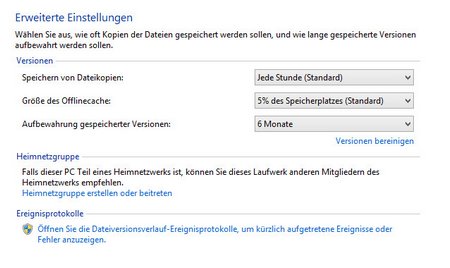 Windows Datensicherung